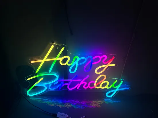 Neon Rainbow Light LED RGB Neon Flex Neon Signs for Home Bar