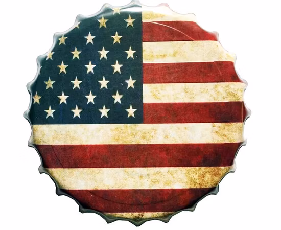 Hotel Bar Wanddekoration Retro Vintage Stil Metallschilder