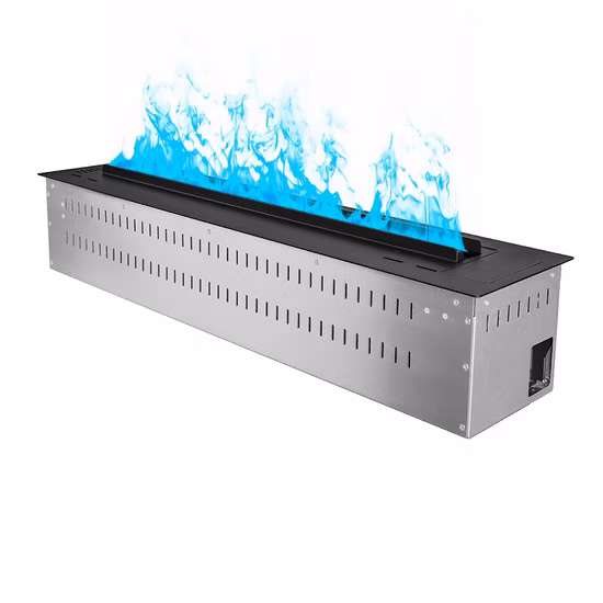 3D 700 mm Neonflammenfarbe, künstliche Flamme, Dampf, Wasser, Dampf, Kamin
